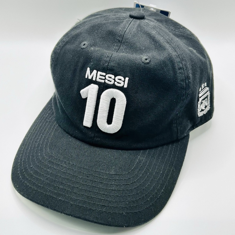 Argentina Football Association Lionel Messi #10 Hat Cap Adjustable Strapback